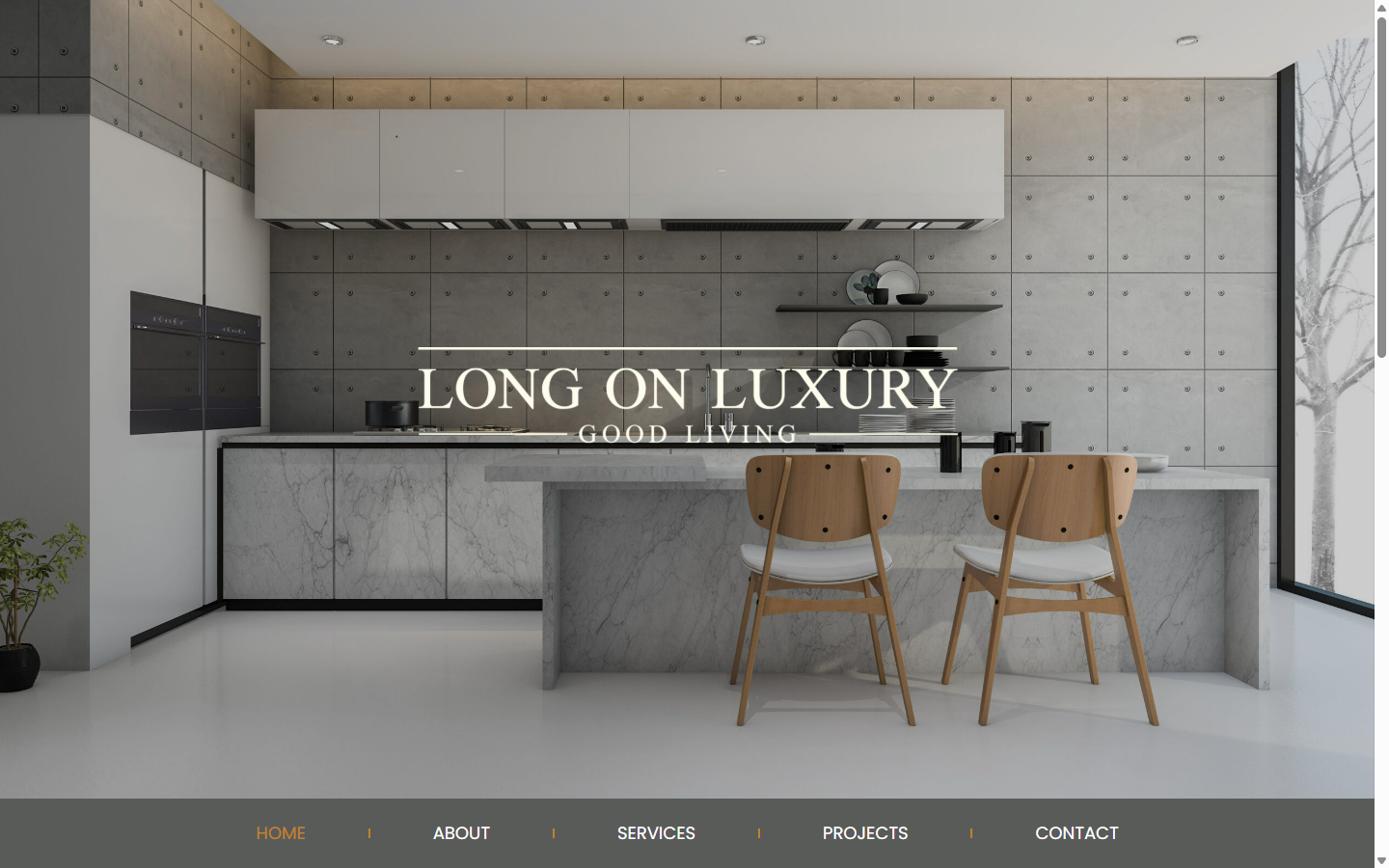 Long On Luxury website screenshot