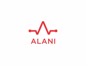 Alani logo design, concept 7