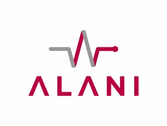 Alani logo design, concept 12