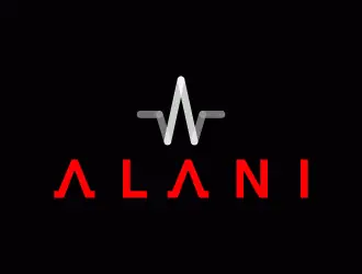 Alani logo design, concept 13