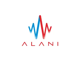 Alani logo design, concept 16