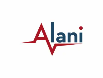 Alani logo design, concept 53