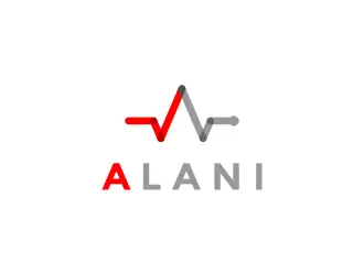 Alani logo design, concept 58