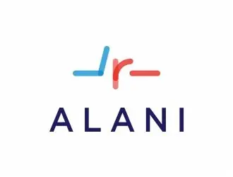 Alani logo design, concept 100