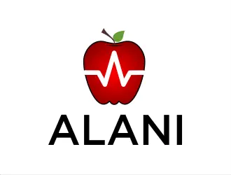 Alani logo design, concept 107