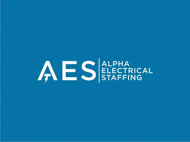 Alpha Electrical Staffing logo design, concept 9