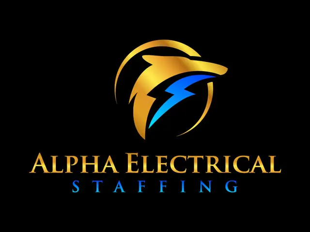 Alpha Electrical Staffing logo design, concept 17