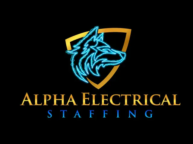 Alpha Electrical Staffing logo design, concept 19