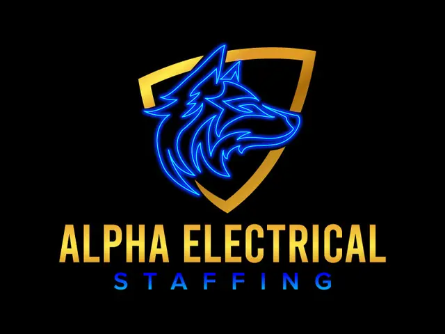 Alpha Electrical Staffing logo design, concept 20