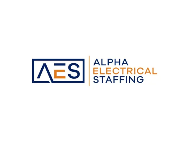 Alpha Electrical Staffing logo design, concept 33