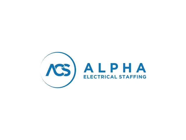Alpha Electrical Staffing logo design, concept 41