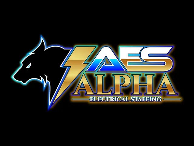 Alpha Electrical Staffing logo design, concept 51