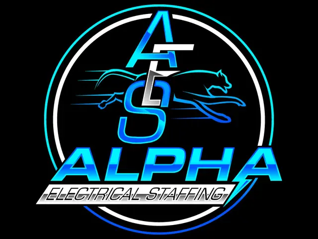 Alpha Electrical Staffing logo design, concept 55