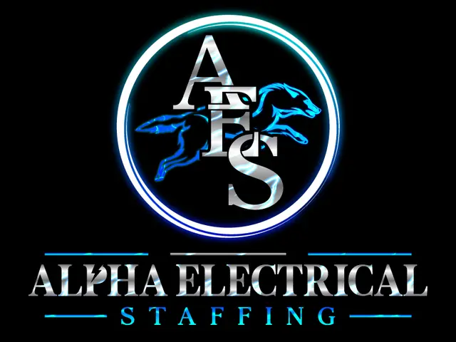 Alpha Electrical Staffing logo design, concept 60