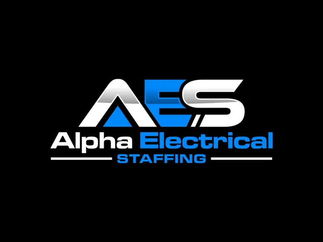 Alpha Electrical Staffing logo design, concept 61