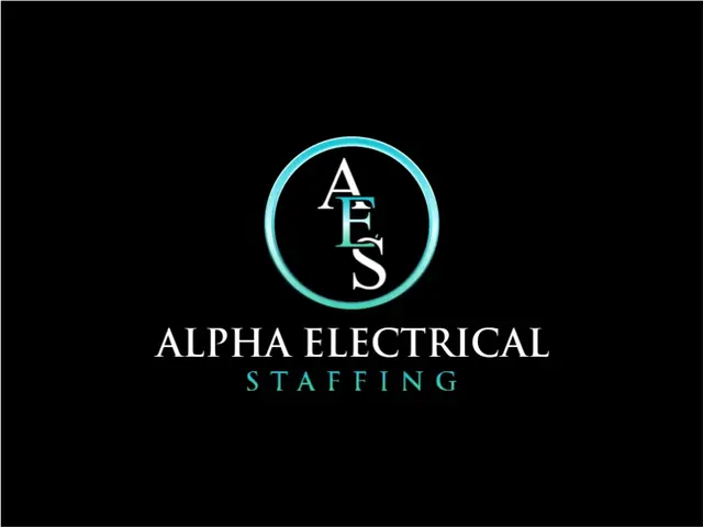 Alpha Electrical Staffing logo design, concept 62