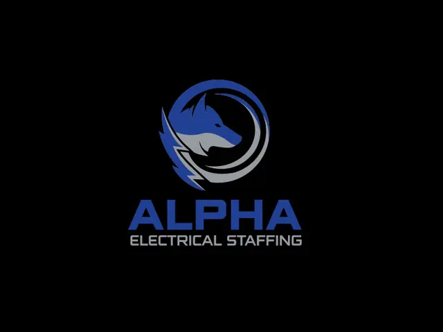Alpha Electrical Staffing logo design, concept 63