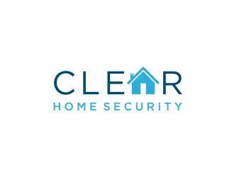 Clear Home Security logo design, concept 19