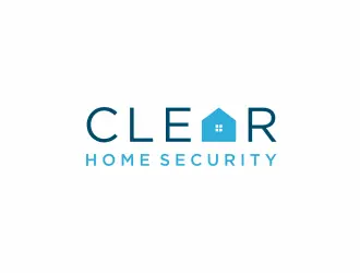 Clear Home Security logo design, concept 22