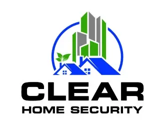 Clear Home Security logo design, concept 29