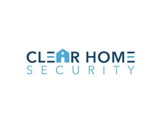 Clear Home Security logo design, concept 34