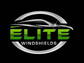 Elite Windshields logo design, concept 13