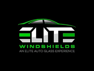 Elite Windshields logo design, concept 17