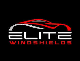 Elite Windshields logo design, concept 18