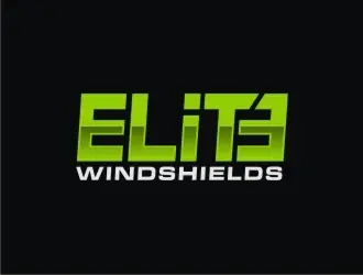 Elite Windshields logo design, concept 19