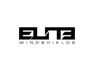 Elite Windshields logo design, concept 43