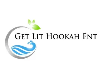 Get Lit Hookah Ent logo design, concept 20