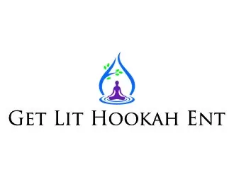 Get Lit Hookah Ent logo design, concept 21