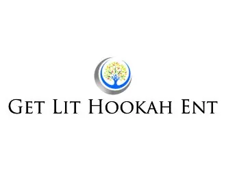 Get Lit Hookah Ent logo design, concept 22