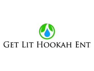 Get Lit Hookah Ent logo design, concept 23