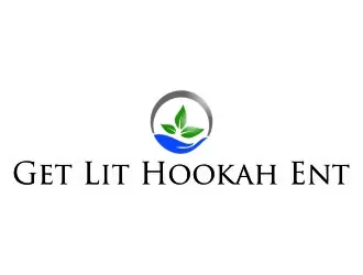 Get Lit Hookah Ent logo design, concept 26