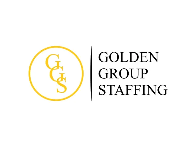 Golden Group Staffing logo design, concept 3