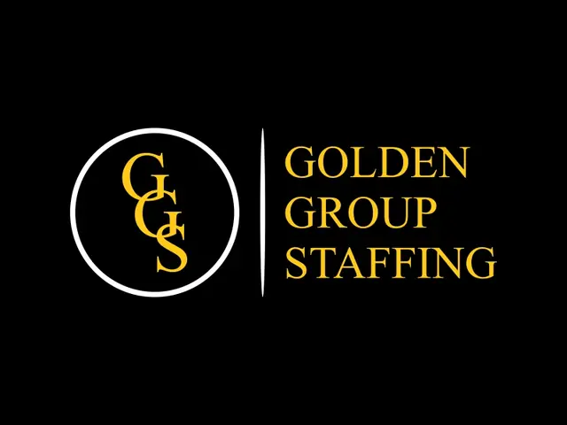 Golden Group Staffing logo design, concept 4