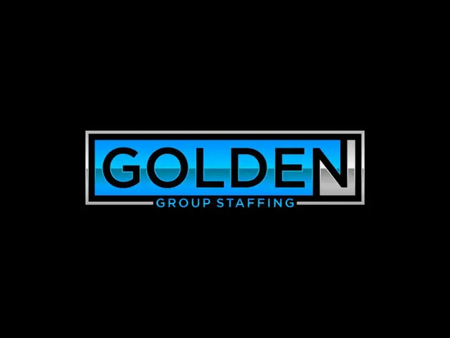 Golden Group Staffing logo design, concept 8