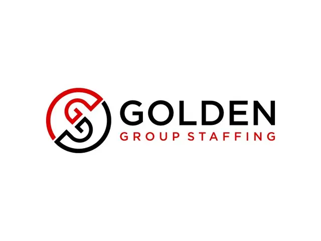 Golden Group Staffing logo design, concept 10