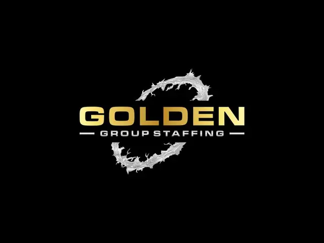 Golden Group Staffing logo design, concept 14