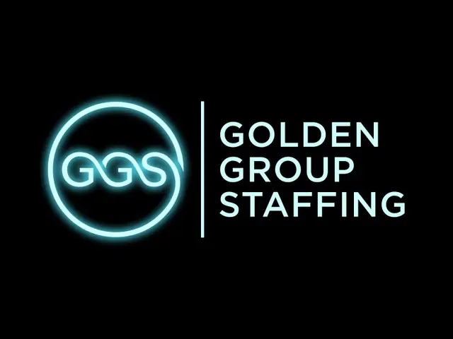 Golden Group Staffing logo design, concept 28