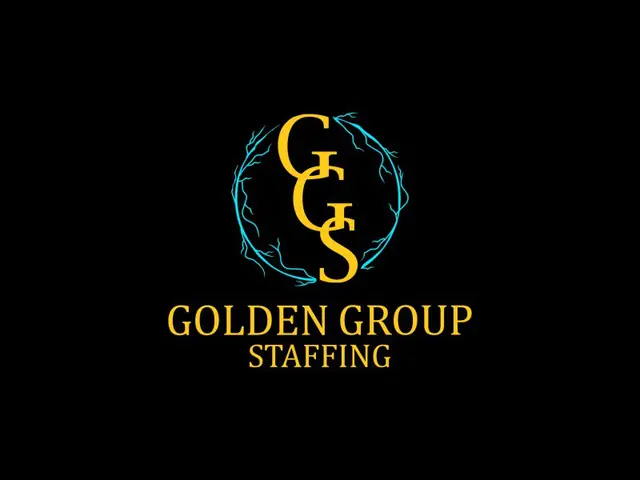 Golden Group Staffing logo design, concept 37