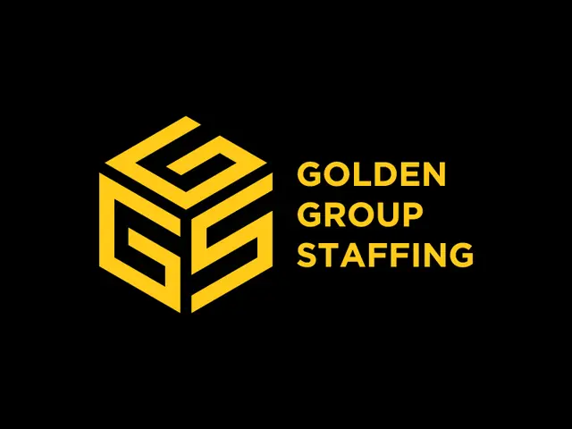 Golden Group Staffing logo design, concept 91