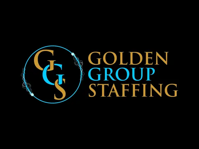 Golden Group Staffing logo design, concept 100
