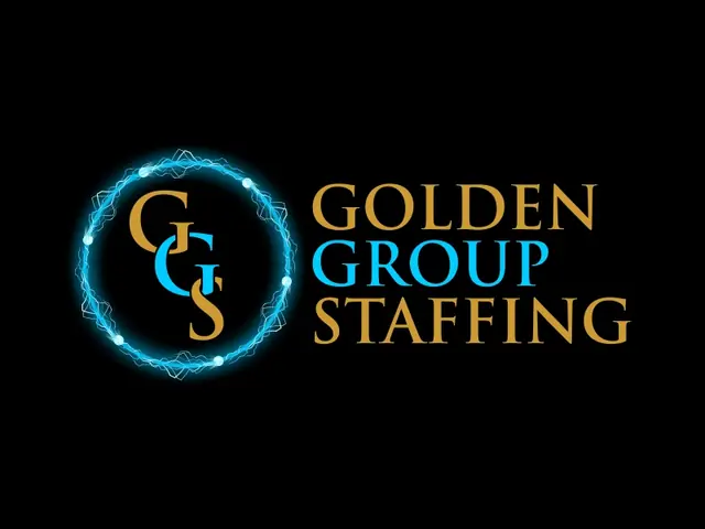 Golden Group Staffing logo design, concept 101