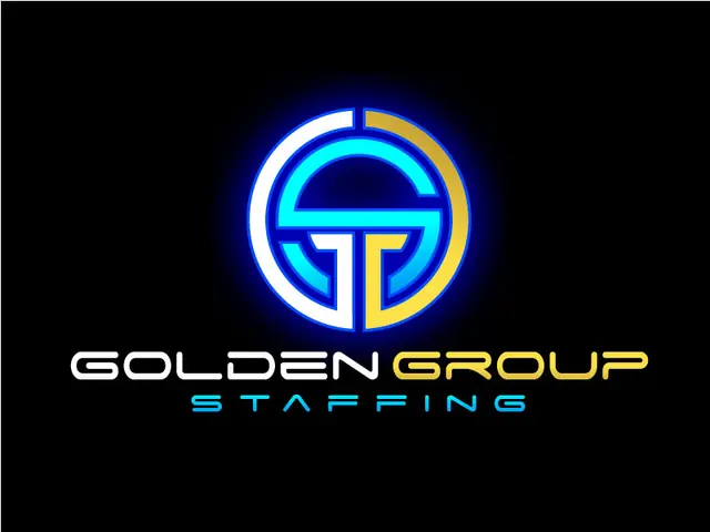 Golden Group Staffing logo design, concept 107