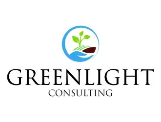 Greenlight Consulting logo design, concept 9