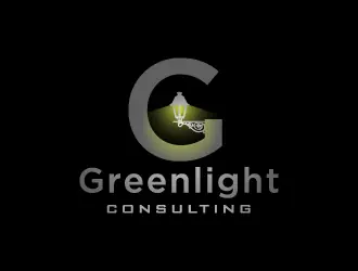 Greenlight Consulting logo design, concept 39