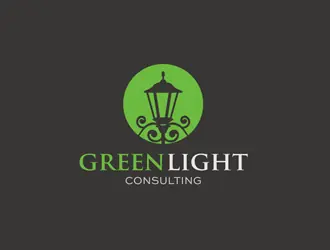 Greenlight Consulting logo design, concept 42
