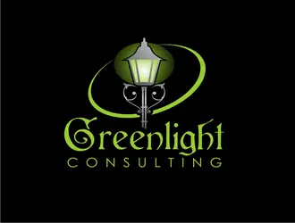 Greenlight Consulting logo design, concept 45
